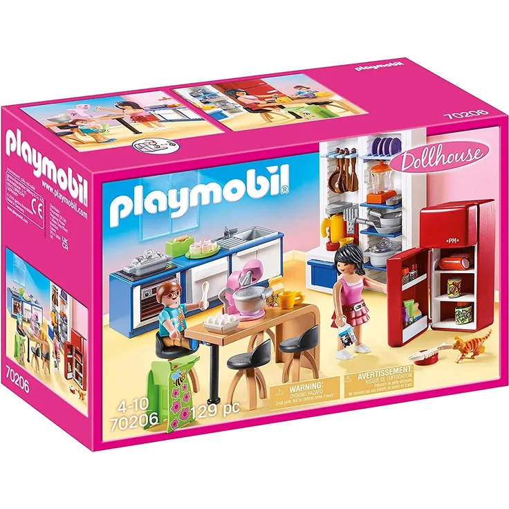 PLAYMOBIL 70206 - Dollhouse - Familienküche