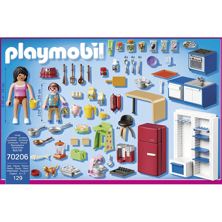 PLAYMOBIL 70206 - Dollhouse - Familienküche – Bild 4