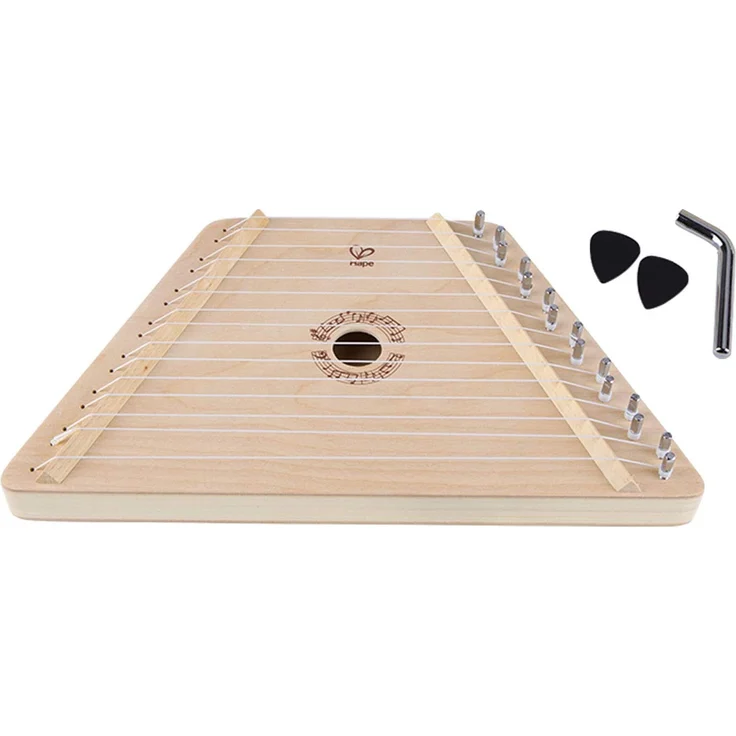 Hape E0323 Singende Harfe, Harfeninstrumente, Holz – Bild 5