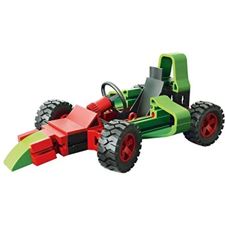 fischertechnik Racers - 3 verschiedene Modelle mit funktionsfähiger Lenkung - der optimale Einstieg in die Welt der fischertechnik mit diesem preiswerten Konstruktionsspielzeug