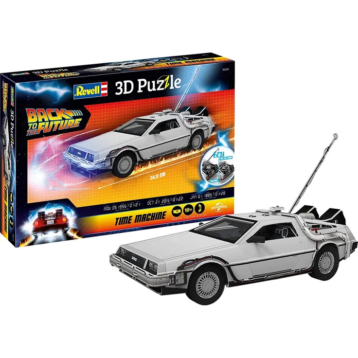 Revell 00221- Time Machine Back to the Future - 3D Puzzle