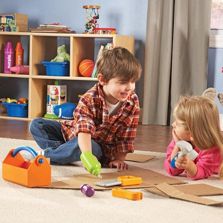 Learning Resources LER9230 New Sprouts Werkzeugkoffer für Kleinkinder, 6 Stück - Preisvergleich – Bild 7