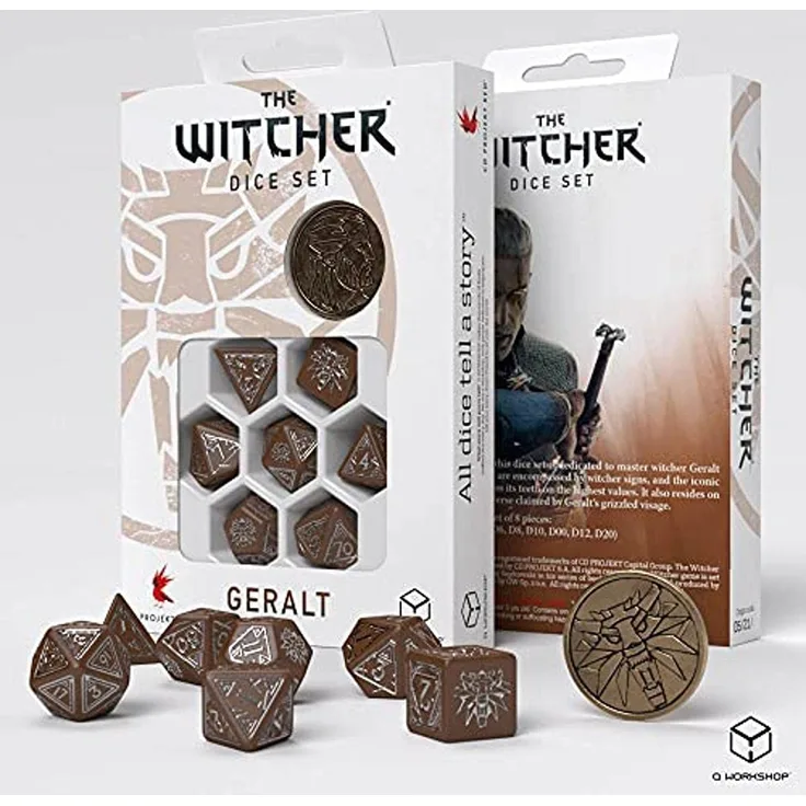The Witcher Dice Set. Geralt - Roach s Companion