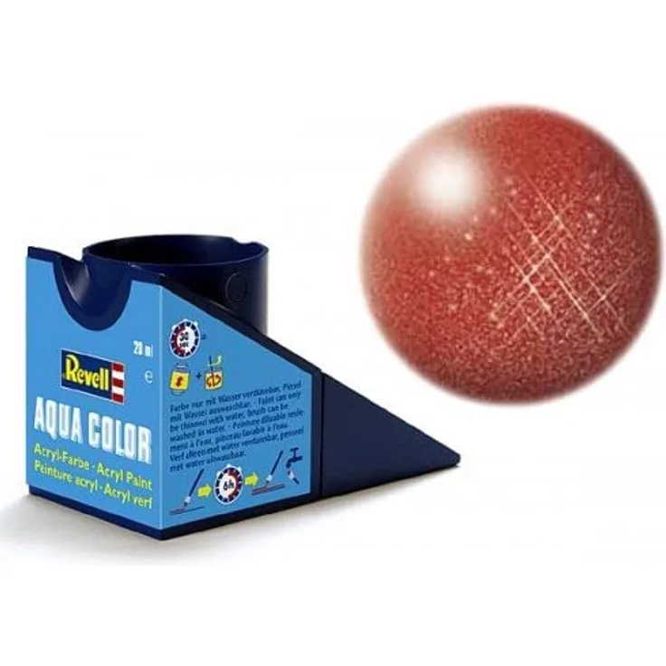 Revell - Aqua Color bronze, metallic, 18 ml