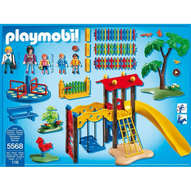 Playmobil 5568 - Kinderspielplatz – Bild 3