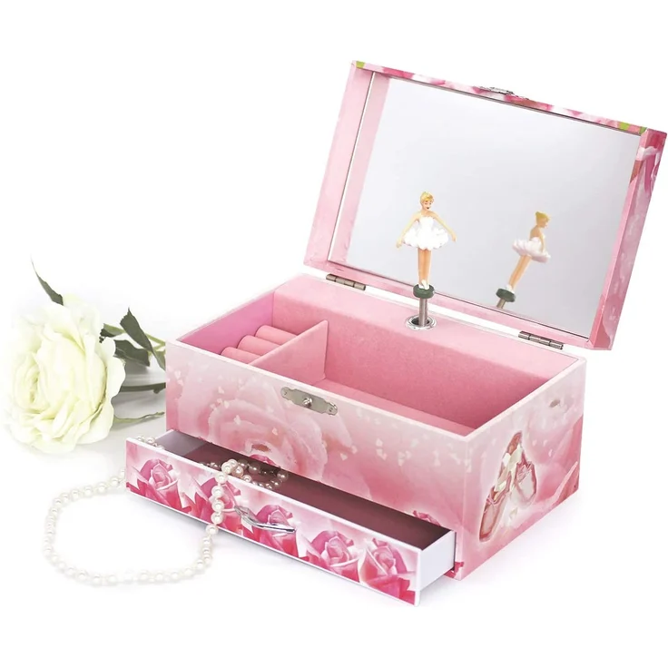 Schmuck Spieldose Tänzerin Rosa – Bild 7