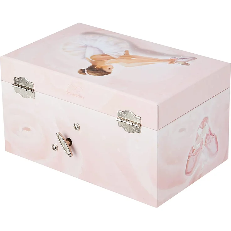 Schmuck Spieldose Tänzerin Rosa – Bild 3