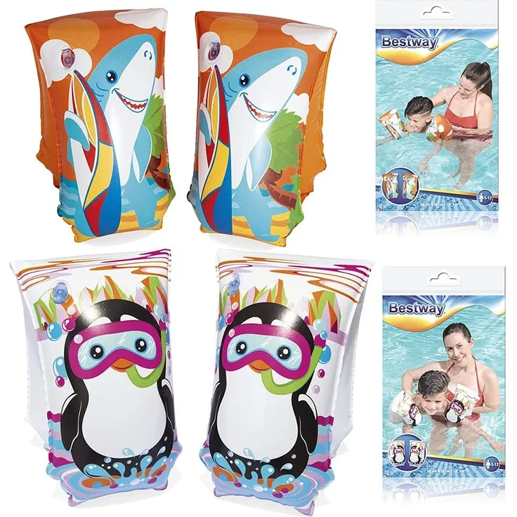 Bestway Schwimmflügel „Aquatic Life“ für Kinder 5-12 Jahre, sortiert 30 x 15 cm - Preisvergleich
