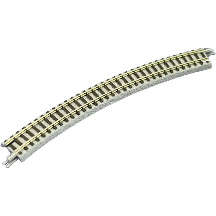 7297014 Z Rokuhan spor (med ballast) Bøjet spor 30 ° 245 mm 6 stk