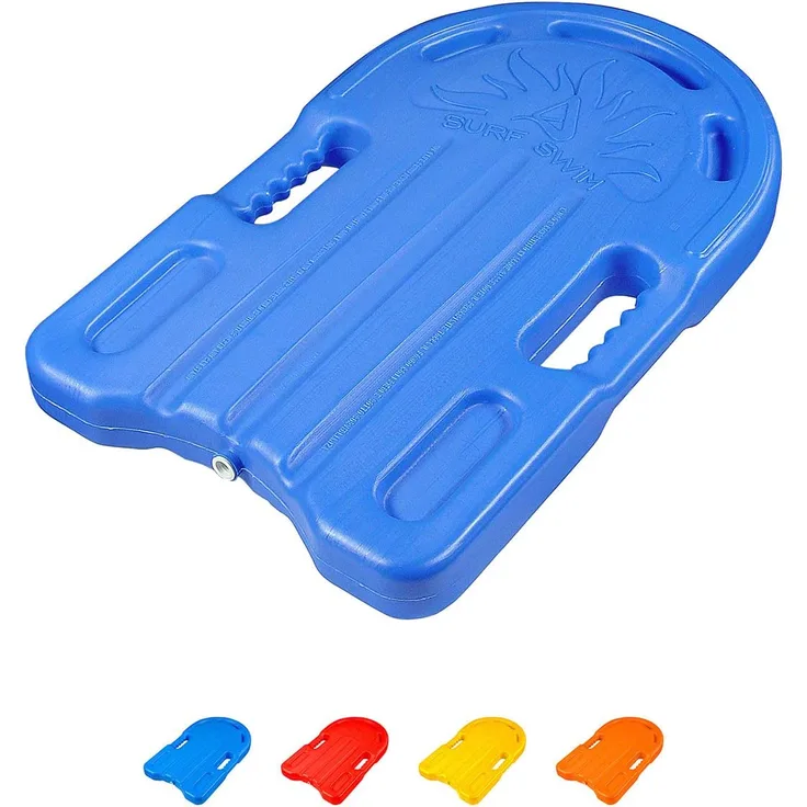Schwimbrett Badespaß Bodyboard Schwimmboard Schwimmhilfe mit Handgriffen, klein, Blau