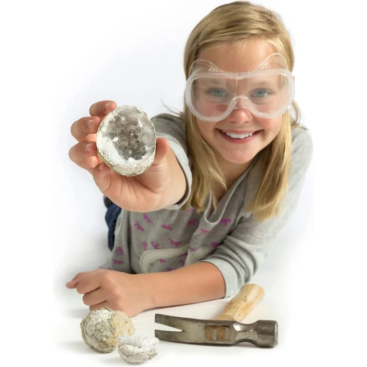 Bandai – National Geographic - Entdeckerset – 2 Geoden zum Aufbrechen - Bildungs- und Wissenschaftsspiel – STEM – JM80572M – Bild 5