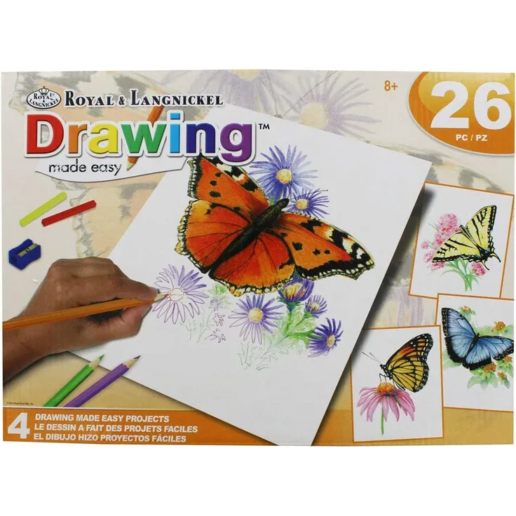 Royal und Langnickel AVS DME202 Drawing Butterfly Box