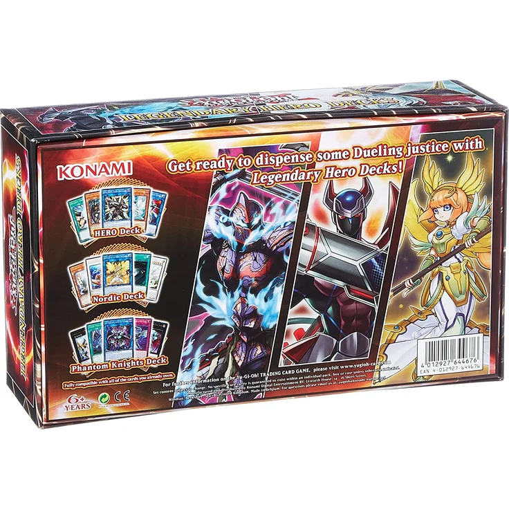 Yugioh KONLEHD Yu-Gi-Oh-Legendary Hero Decks Englisch – Bild 2