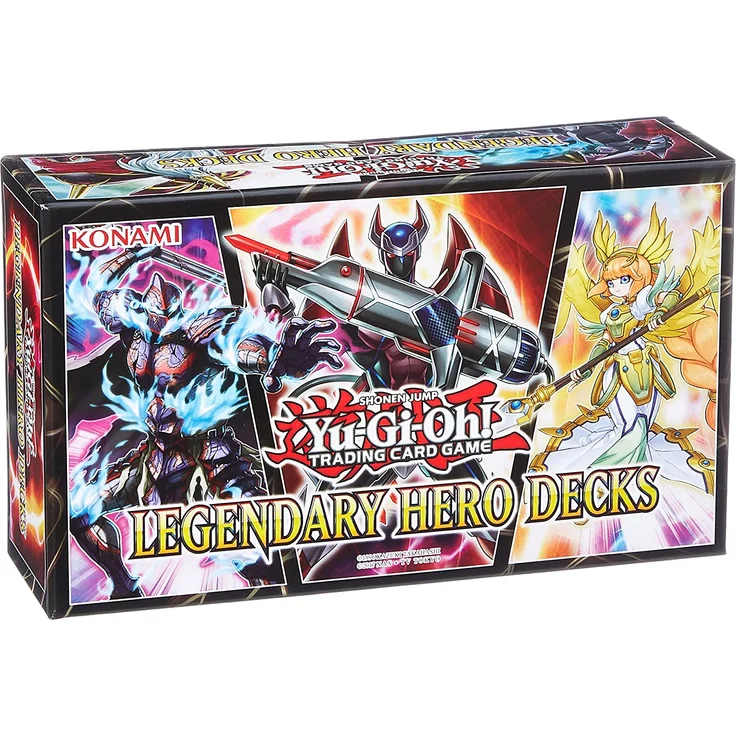 Yugioh KONLEHD Yu-Gi-Oh-Legendary Hero Decks Englisch – Bild 1