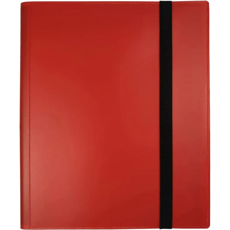 Arkero-G® 18-Pocket Pro Album - Rot / Red - 360 Karten Binder - Tauschalbum / Sammelalbum z. B. für MTG Magic, Pokemon, YuGiOh, Match Attax – Bild 2