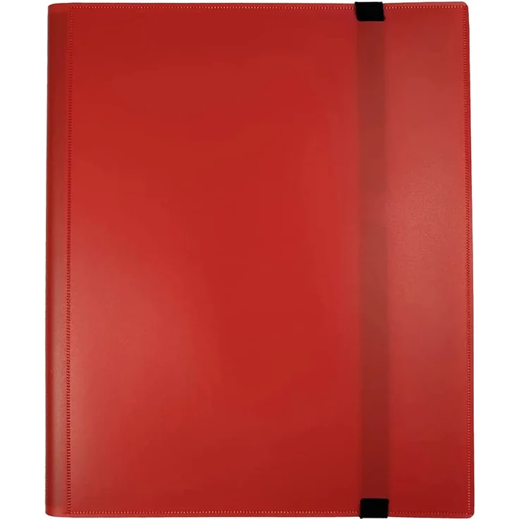 Arkero-G® 18-Pocket Pro Album - Rot / Red - 360 Karten Binder - Tauschalbum / Sammelalbum z. B. für MTG Magic, Pokemon, YuGiOh, Match Attax – Bild 3