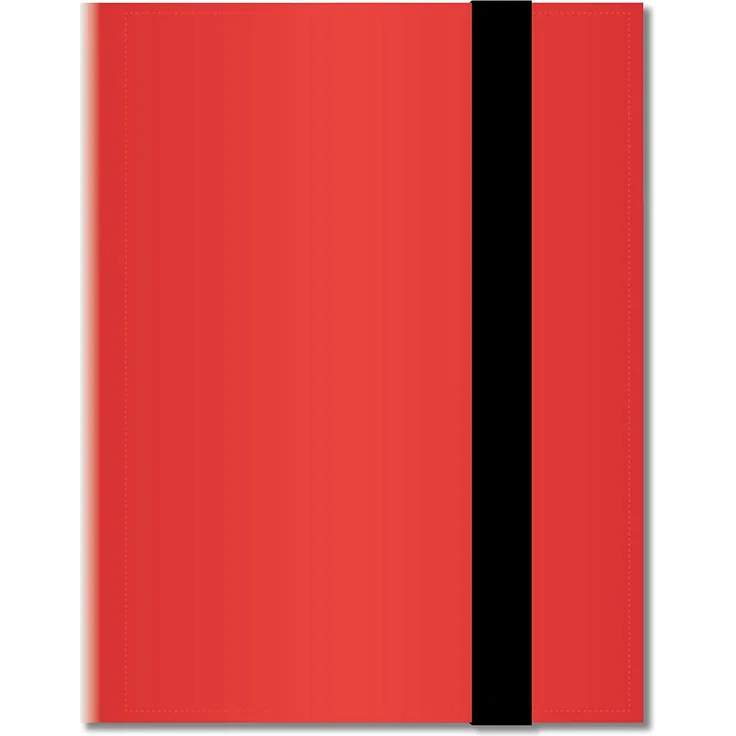 Arkero-G® 18-Pocket Pro Album - Rot / Red - 360 Karten Binder - Tauschalbum / Sammelalbum z. B. für MTG Magic, Pokemon, YuGiOh, Match Attax