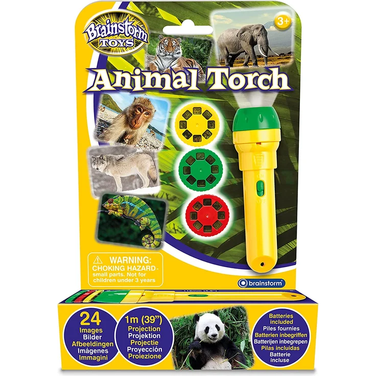 Invento 'Diashow Wilde Tiere' Taschenlampenprojektor – Bild 2