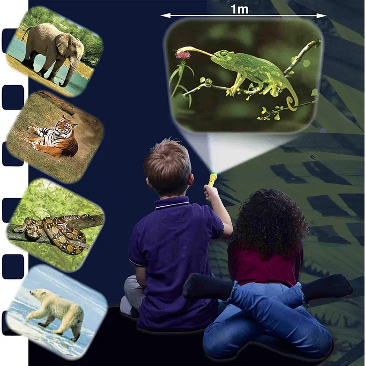 Invento 'Diashow Wilde Tiere' Taschenlampenprojektor – Bild 5