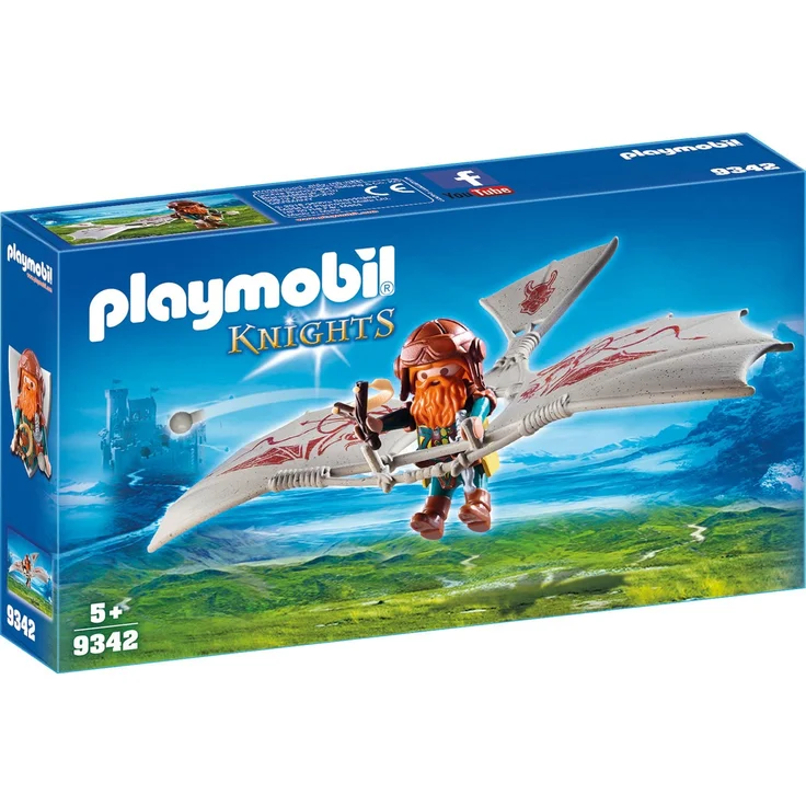 Playmobil Knights Zwergenflugmaschine 9342 – Bild 1