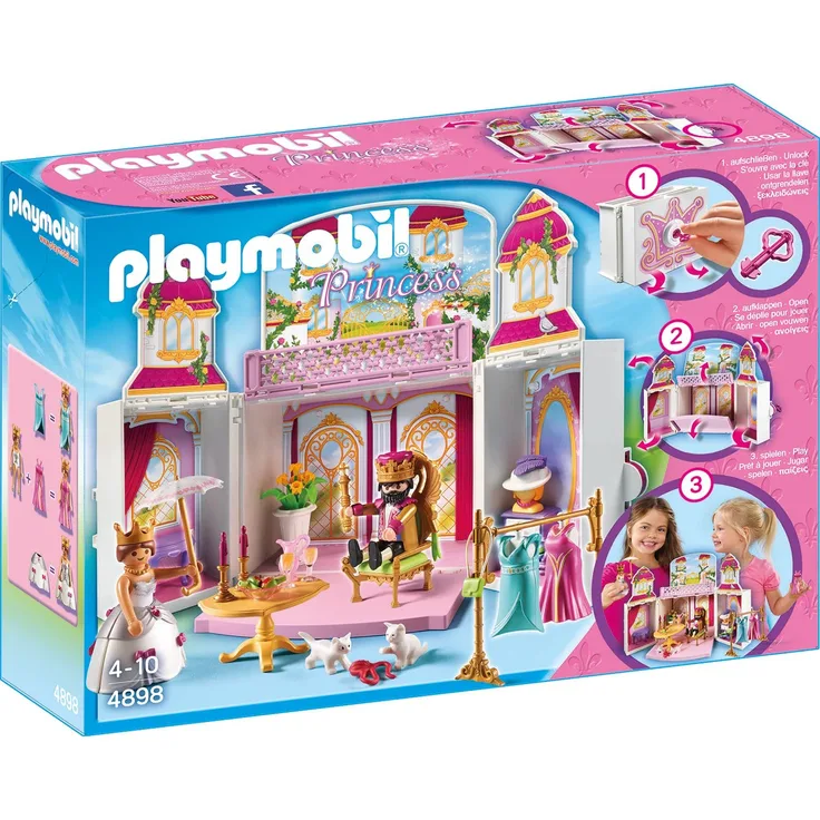Playmobil 4898 - Königsschloss, Aufklapp-Spiel-Box