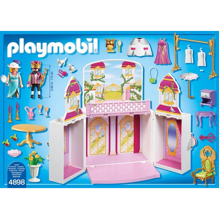 Playmobil 4898 - Königsschloss, Aufklapp-Spiel-Box – Bild 3