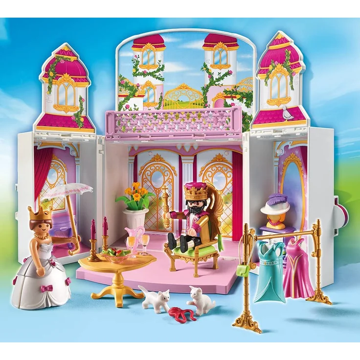 Playmobil 4898 - Königsschloss, Aufklapp-Spiel-Box – Bild 2