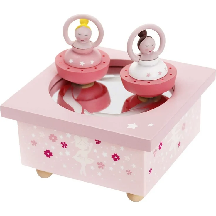 Spieldose Tanzende Ballerina Rosa – Bild 1