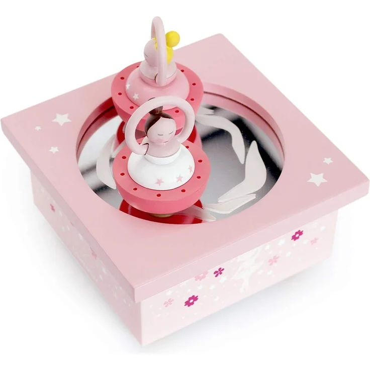 Spieldose Tanzende Ballerina Rosa – Bild 2