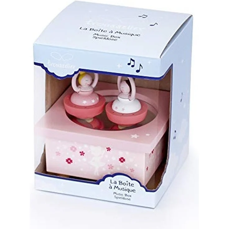 Spieldose Tanzende Ballerina Rosa – Bild 5