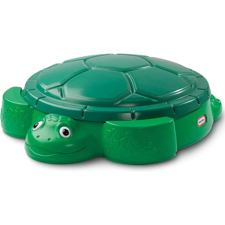 Little Tikes Go Green Turtle Sandbox Betthimmel andere Kunststoff Blau Grün Sandbox – Bild 3
