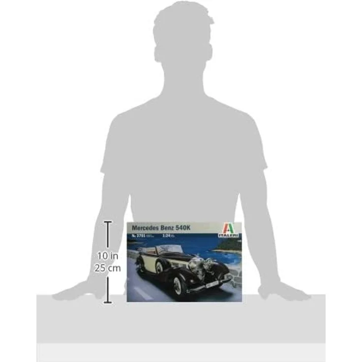 Italeri 510003701 - 1:24 Mercedes Benz 540K – Bild 4