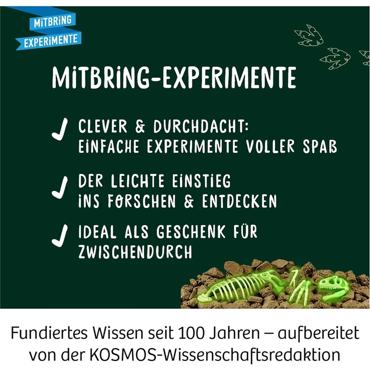 Kosmos Mitbring-Experimentierkasten Nachtleuchtender T-Rex – Bild 6
