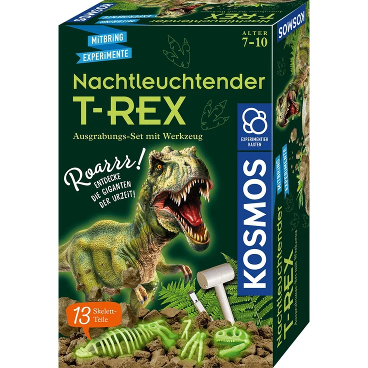 Kosmos Mitbring-Experimentierkasten Nachtleuchtender T-Rex – Bild 1