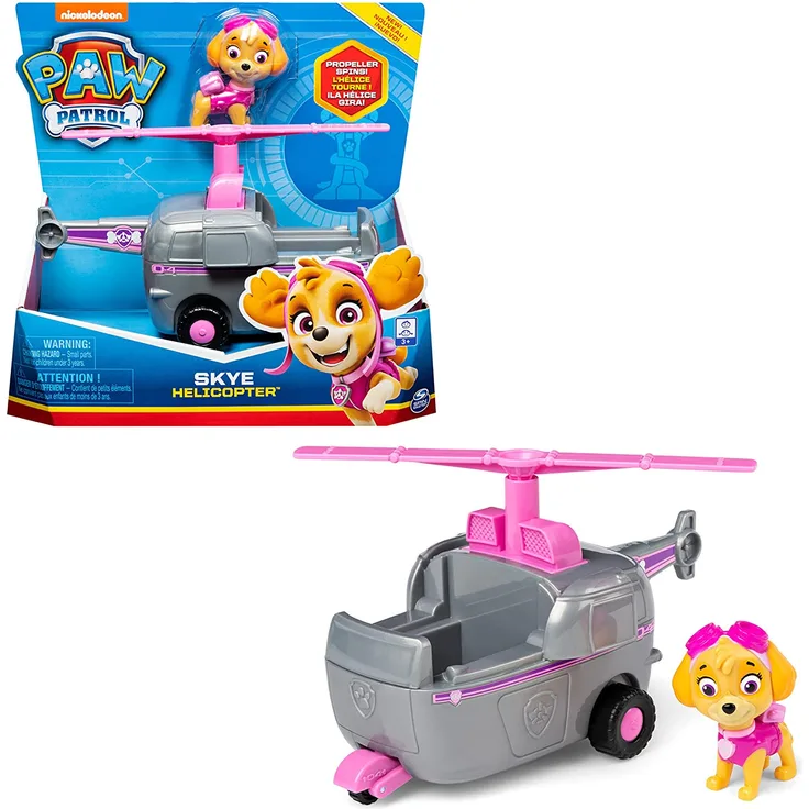spielset Paw Patrol Skye junior rosa 2-teilig - Preisvergleich