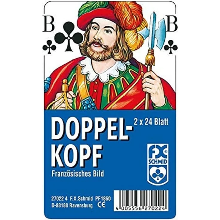 Ravensburger Spiel - Doppelkopf - Französisches Bild - Plastiketui – Bild 1