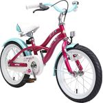 Bikestar Cruiser Kinderfahrrad 16 Zoll - Violett