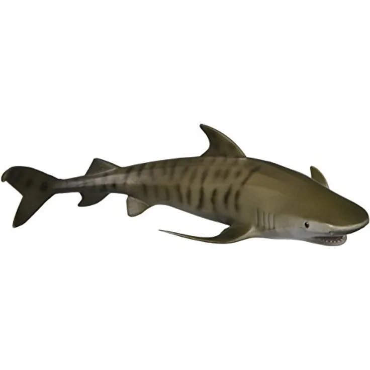 Collecta Sea Life Tiger Shark Spielzeug Figur – authentische handbemalt Modell