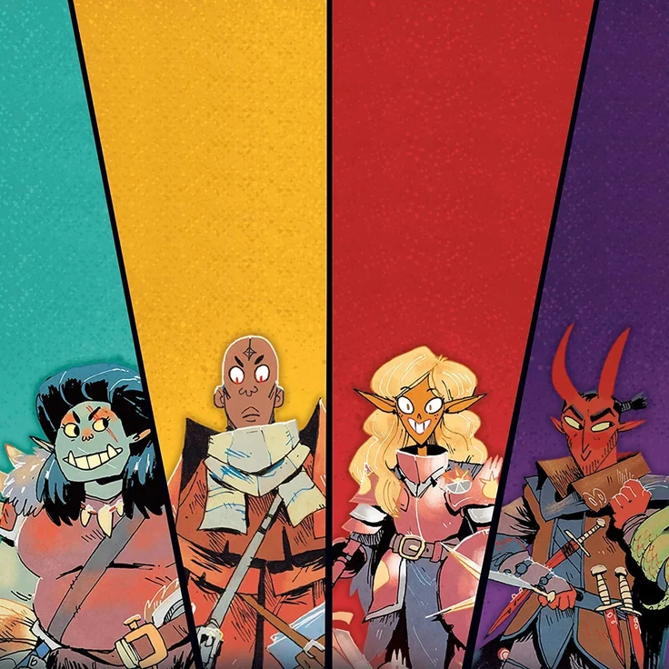 Dungeons & Dragons Kartenspiel Dungeon Mayhem französisch – Bild 4