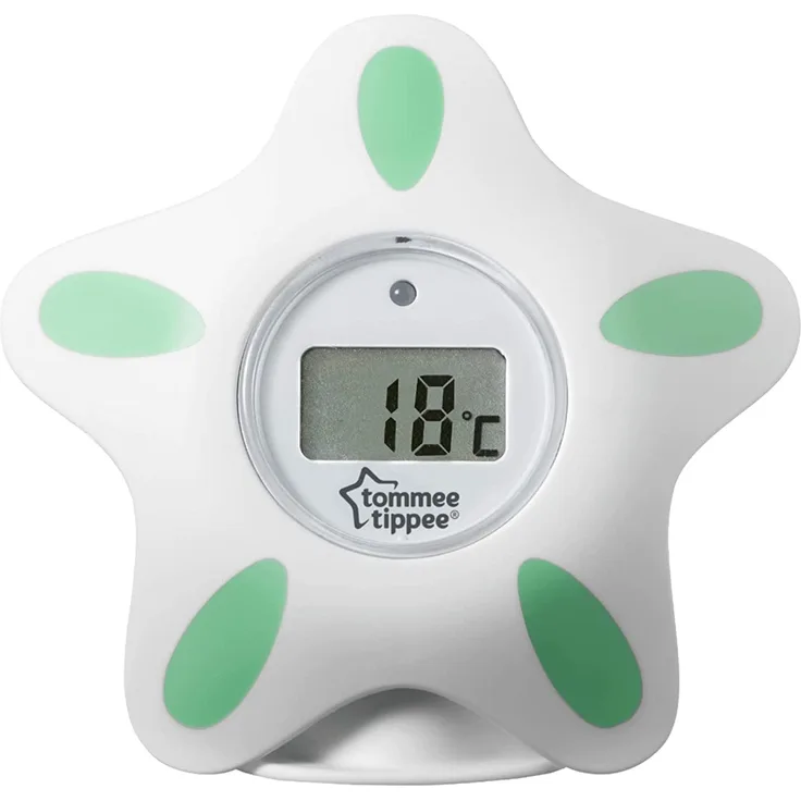 Tommee Tippee 42303051 Closer to Nature Badezimmer-/Raumthermometer, grün, 98 g