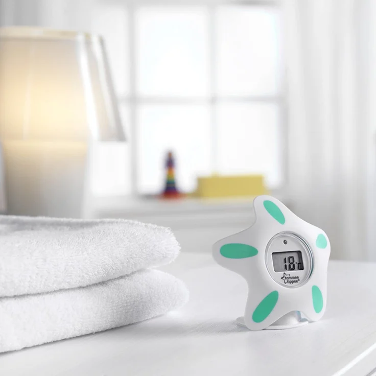 Tommee Tippee 42303051 Closer to Nature Badezimmer-/Raumthermometer, grün, 98 g – Bild 5