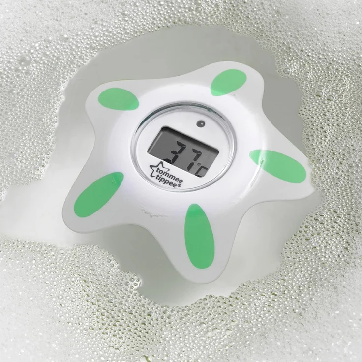 Tommee Tippee 42303051 Closer to Nature Badezimmer-/Raumthermometer, grün, 98 g – Bild 6