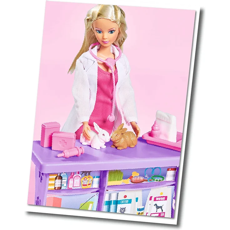 Simba 105733040 Steffi Love Animal World Puppe – Bild 6