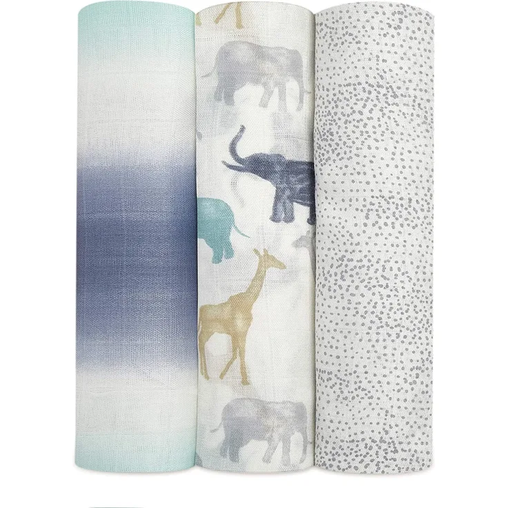 aden+anais Silky Soft Swaddels Wickeltücher 3er Pack