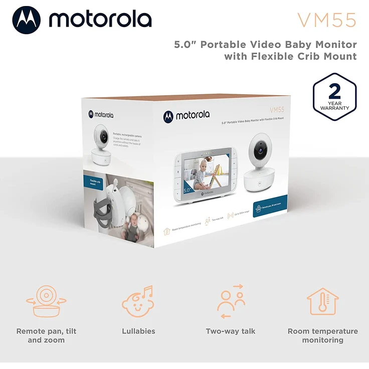 MOTOROLA BABY MONITOR VM55 5 – Bild 2
