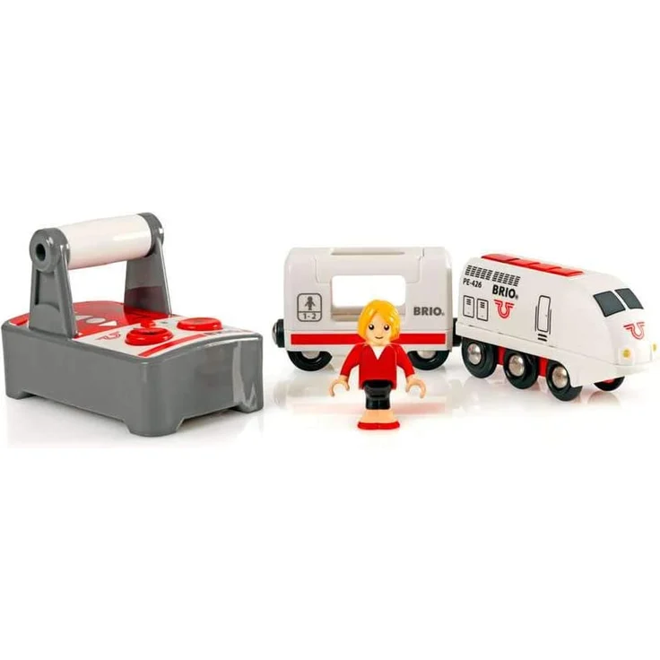 BRIO World Elektrische Lok, Ferngesteuert, Brio Eisenbahn Zubehör, Holzspielzeug – Bild 2