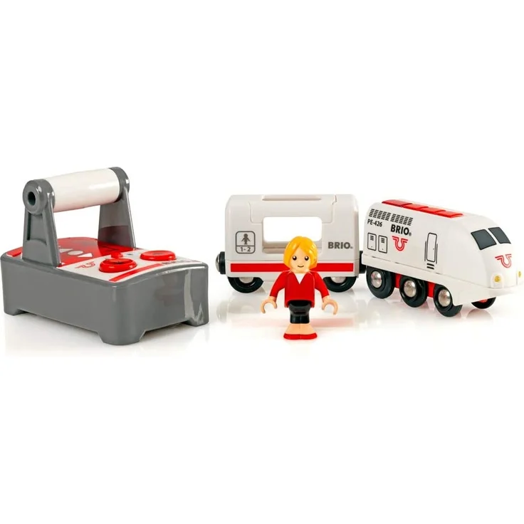 BRIO World Elektrische Lok, Ferngesteuert, Brio Eisenbahn Zubehör, Holzspielzeug – Bild 13