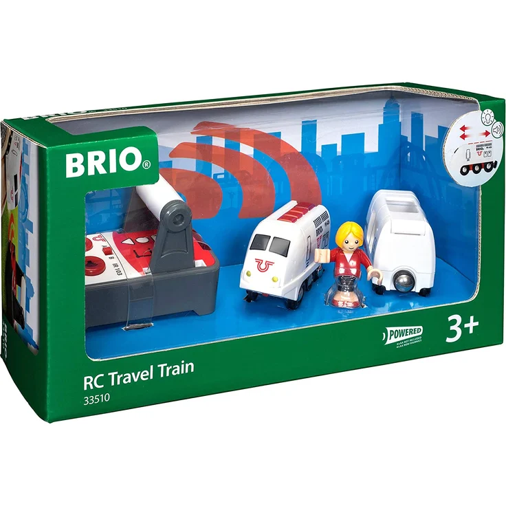 BRIO World Elektrische Lok, Ferngesteuert, Brio Eisenbahn Zubehör, Holzspielzeug – Bild 6