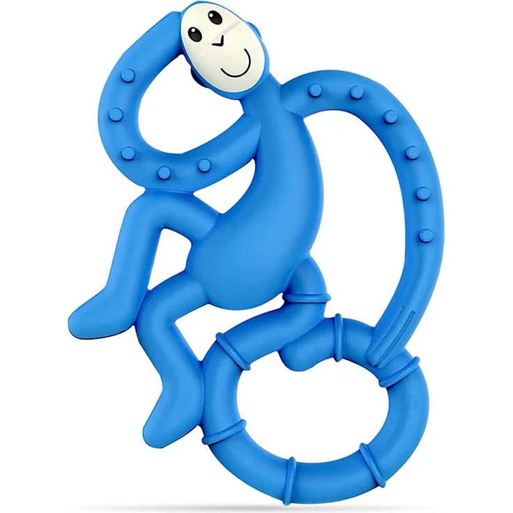 Matchstick Monkey Mini Monkey Beißring Blau
