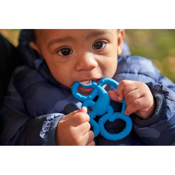 Matchstick Monkey Mini Monkey Beißring Blau: Tests, Infos & Preisvergleich